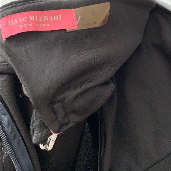 Black Chiffon Flowy Dress - Picture 3 of 4